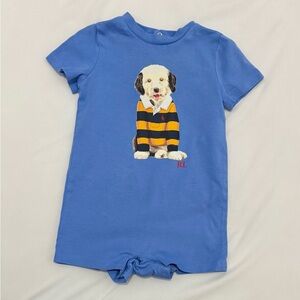 Ralph Lauren Dog Romper - Size 9 Months
